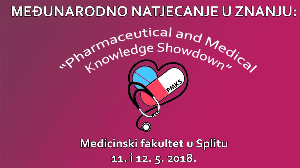 Međunarodno natjecanje u znanju studenata farmacije i medicine- PMKS 2018